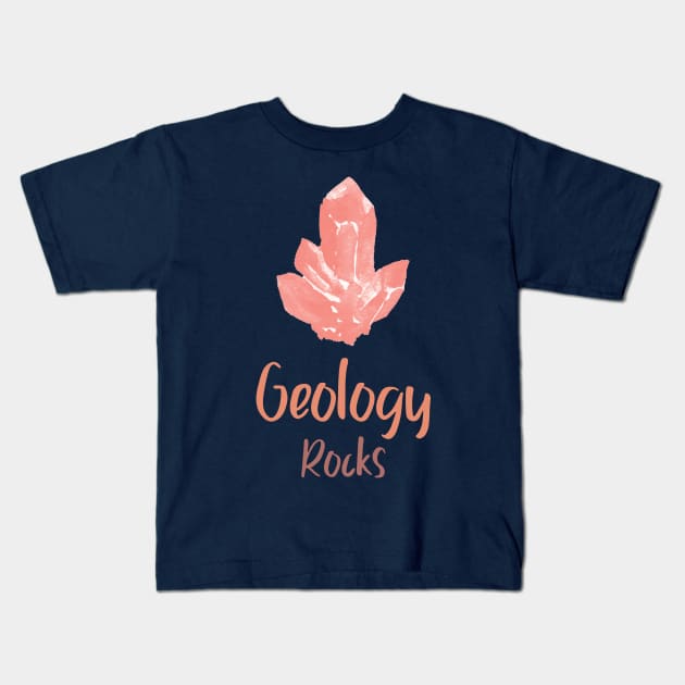 Geology Rocks Kids T-Shirt by Chemis-Tees